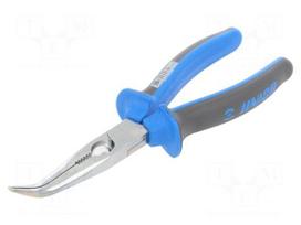 Pliers | half-rounded nose,elongated | 200mm | 508/1BI