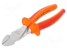 Pliers | side,cutting,insulated | carbon steel | 200mm | 466/1VDEBI