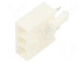 Connector: wire-board | socket | male | PIN: 3 | Mini-Fit Jr | straight