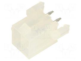 Connector: wire-board | socket | male | PIN: 4 | Mini-Fit Jr | straight