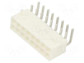 Connector: wire-board | socket | male | PIN: 16 | Mini-Fit Jr | 13A | THT