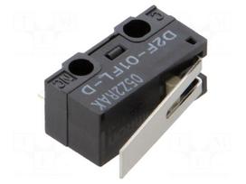 Microswitch SNAP ACTION | 1A/125VAC | 0.1A/30VDC | with lever | SPDT