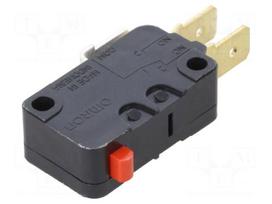 Microswitch SNAP ACTION | 16A/250VAC | without lever | SPDT | Pos: 2