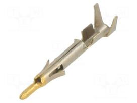Contact | male | Mini Universal MATE-N-LOK | brass | 0.3÷0.8mm2 | bulk