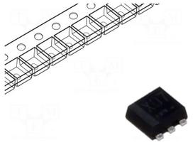 Transistor: NPN x2 | bipolar | complementary pair | 12V | 1.5A | 400mW