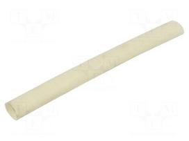 Insulating tube | fiberglass | natural | max.180°C | Øint: 14mm