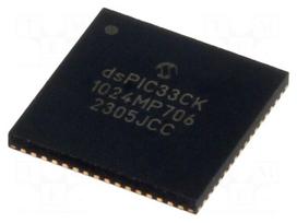 IC: dsPIC microcontroller | 1024kB | 128kBSRAM | QFN64 | 3÷3.6VDC
