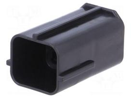 Connector: automotive | plug | male | Econoseal J-070 Mark II | PIN: 6