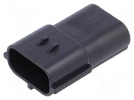 Connector: automotive | plug | male | Econoseal J-070 Mark II | PIN: 3