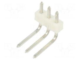 Connector: wire-board | socket | male | PIN: 3 | KK 254 | angled 90° | THT