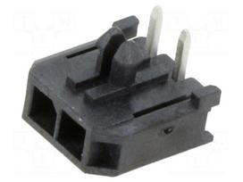 Connector: wire-board | socket | male | PIN: 2 | Micro-Fit 3.0 | 3mm | 5A