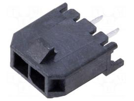 Connector: wire-board | socket | male | PIN: 2 | Micro-Fit 3.0 | 3mm | 5A