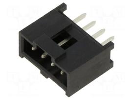 Connector: pin strips | pin header | male | C-Grid III | PIN: 4 | THT