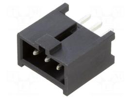 Connector: pin strips | pin header | male | C-Grid III | PIN: 3 | THT