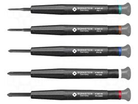 Screwdriver: precision-set | precision | Phillips | 5pcs.