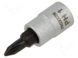 Socket: Phillips-bit | PH1 | 1/4"
