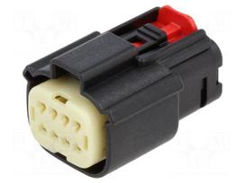 Connector: wire-wire | plug | female | MX150 | PIN: 8 | for cable | 3.5mm