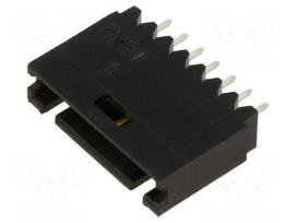 Connector: wire-board | socket | male | PIN: 7 | AMPMODU MOD II | THT