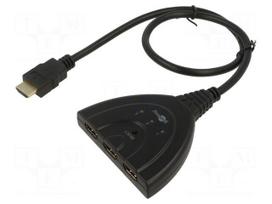 Switch | HDMI 1.4 | 3D,4K,ARC,Dolby-True HD,DTS-HD,HDCP 1.4,LPCM