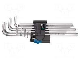 Wrench: hex key-set | Hex Plus | with holding function | 9pcs.