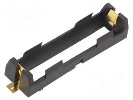 Holder | 18650 | Batt.no: 1 | SMT | polyamide | plastic | -50÷145°C