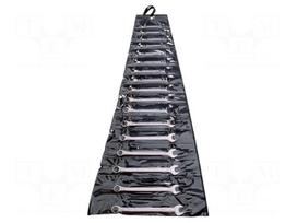 Wrench: combination spanner-set | Chrom-vanadium steel | 26pcs.