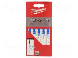 Hacksaw blade-set | metal,jigsaw | 55mm | 5pcs | Holder: T