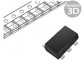 IC: digital | buffer,inverting,line driver | Ch: 1 | CMOS | SMD | 74LVC