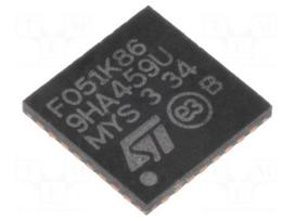 IC: STM32 ARM microcontroller | 48MHz | UFQFPN32 | 2÷3.6VDC | STM32F0