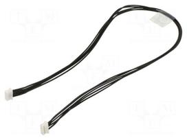 Cable | female-female | PIN: 5 | 0.3m | 1A | 125V | tinned | 28AWG | 5x28AWG