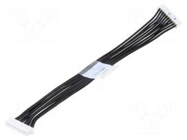 Cable | female-female | PIN: 10 | 0.1m | 1A | 125V | tinned | 28AWG
