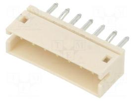 Connector: wire-board | socket | male | PIN: 7 | ZH | 1A | 50V | vertical