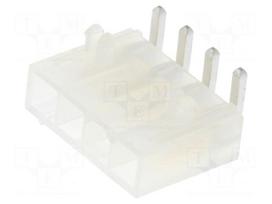 Connector: wire-board | socket | male | PIN: 4 | Mini-Fit Jr | 13A | THT