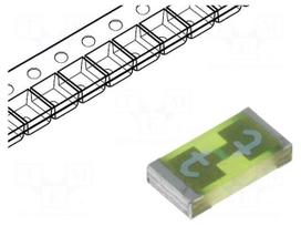 Fuse: fuse | SMD | 1.25A | 32VAC | 63VDC | quick blow | 3.2x1.6mm | USI
