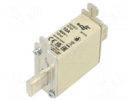 Fuse: fuse | ceramic | 10A | 500VAC | 250VDC | gG | NH000