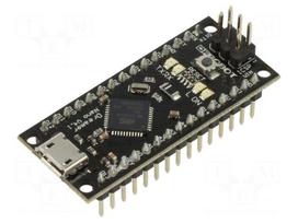 Controller | Arduino | Micro USB | ATMEGA32U4 | 5÷12VDC | PWM: 7 | 16MHz