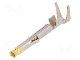 Contact | female | Mini Universal MATE-N-LOK | brass | 0.3÷0.8mm2
