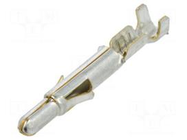 Contact | male | Universal MATE-N-LOK | brass | tinned | 0.2÷0.8mm2
