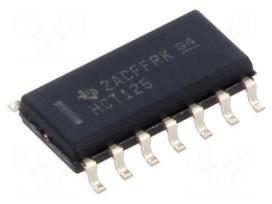 IC: digital | bus buffer | Ch: 4 | CMOS,TTL | SMD | SO14 | -40÷85°C | HCT