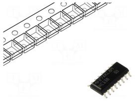 IC: digital | 3 to 8 line,decoder,demultiplexer | IN: 3 | SMD | SO16