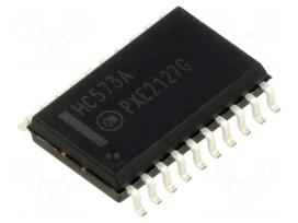 IC: digital | D latch | Ch: 8 | CMOS | 2÷6VDC | SMD | SO20-W | HC | -40÷85°C