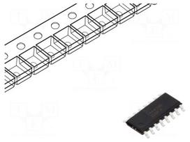 IC: digital | 8bit,shift register,serial input,parallel out