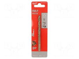 Drill bit | for metal | Ø: 6.8mm | high speed steel cobalt HSS-Co