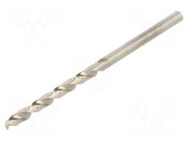 Drill bit | for metal | Ø: 3.2mm | L: 65mm | high speed steel