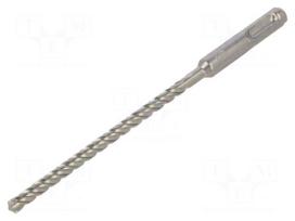 Drill bit | for concrete | Ø: 6mm | L: 165mm | SDS-Plus®