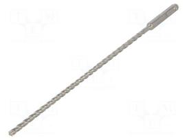 Drill bit | for concrete | Ø: 6mm | L: 265mm | SDS-Plus®