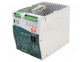 Power supply: buffer | for DIN rail | 480W | 36VDC | 10.2A | 90÷305VAC