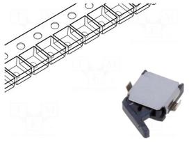 Switch: detecting | Pos: 2 | SPST-NO | 0.001A/30VDC | black | D3SH | SMT