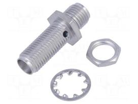 Adapter | socket | SMA socket | Plating: gold-plated | PIN: 1 | straight