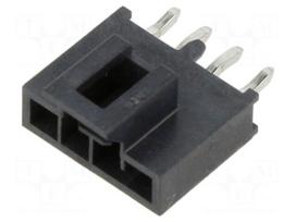 Connector: wire-board | socket | male | PIN: 4 | Nano-Fit | straight